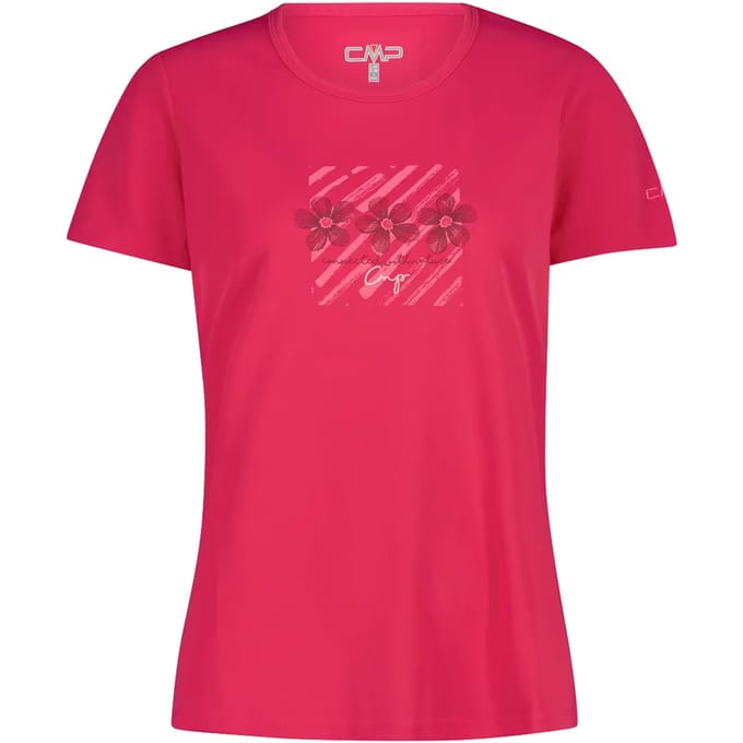 Geprinte Piqué T-shirt voor dames CMP
