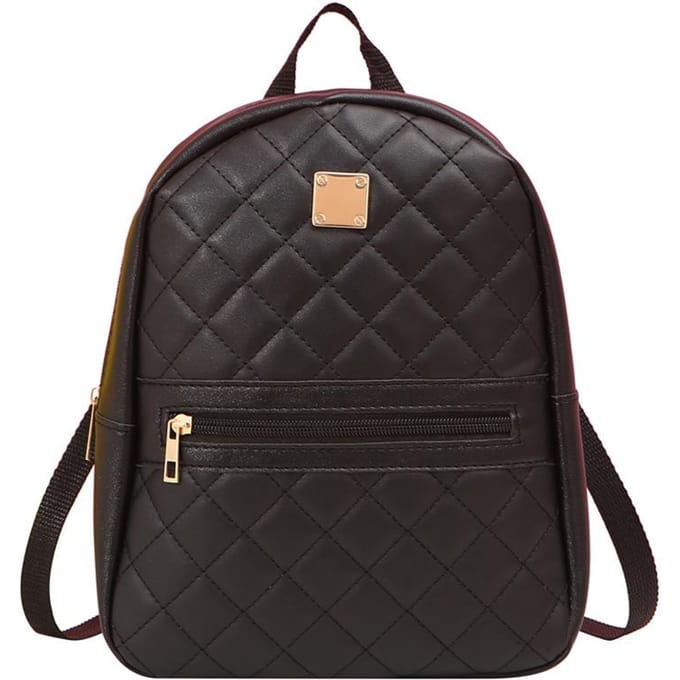 Sac à dos brodé Grande capacité Sac d'école Sac à dos mode 23*10*26