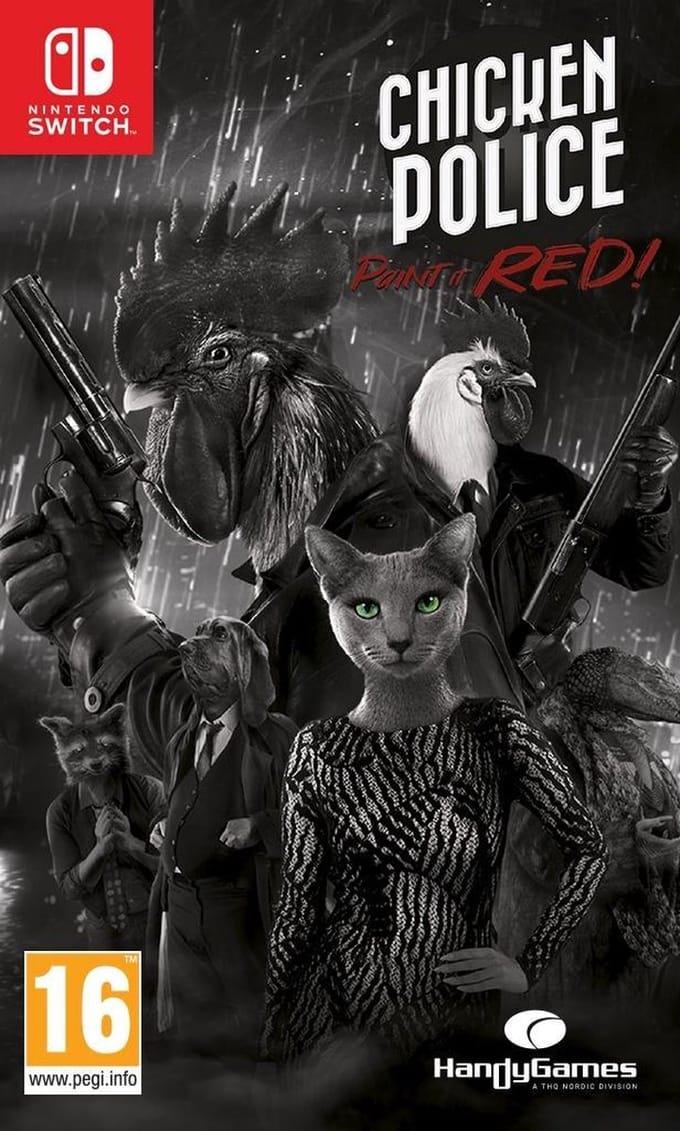 Chicken Police - Paint it RED! - Nintendo Switch - Adventure