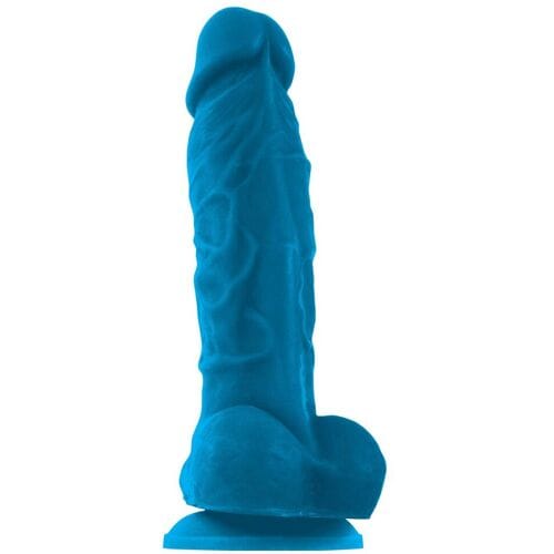 NS Novelties - ColourSoft 5 Inch Soft Dildo - Dildos Blauw