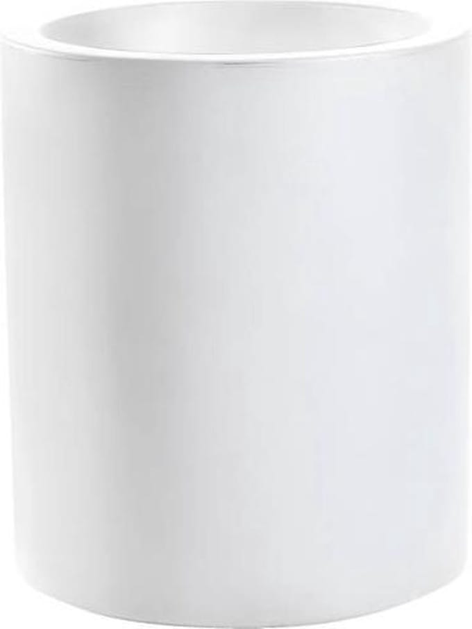 Bloempot Rond Echo 35cm WIT Nicoli