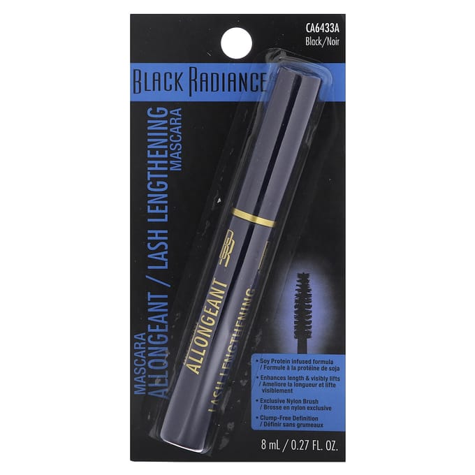 Mascara Allongeant Cils, Ca6433A Noir, 8Ml(0.27 Fl Oz)