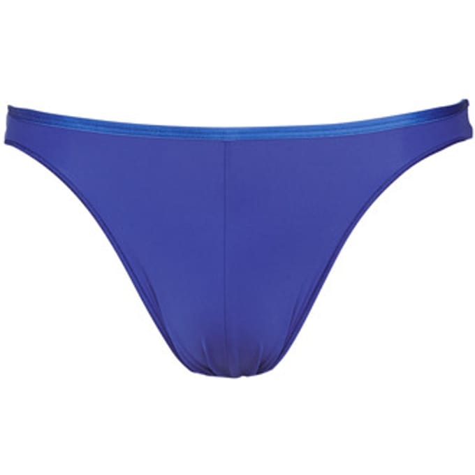 HOM - Plumes Micro Briefs (1-pack) - Heren Micro slip microfiber - Blauw - Maat S