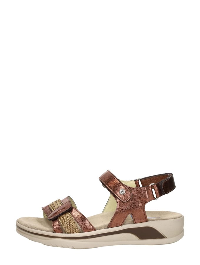 Wolky Fantom Elite Sandalen Plat - brons - Maat 39