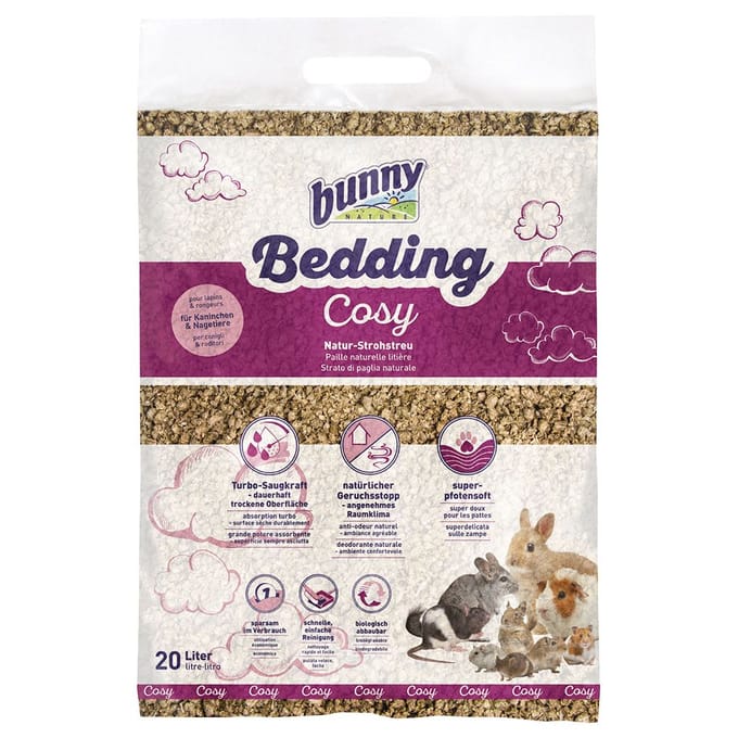 Bunny Bedding Cosy - Dubbelpak: 2 x 20 l
