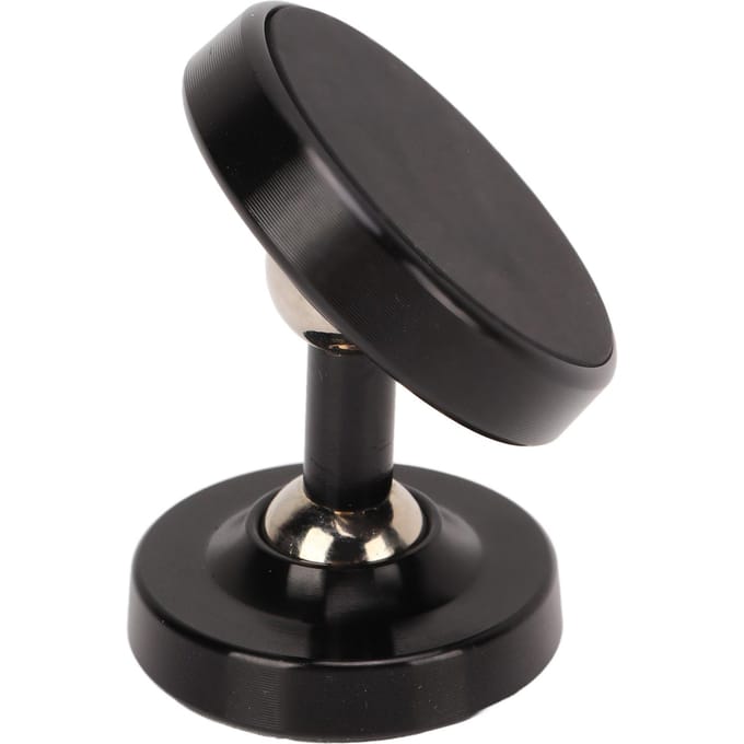 Dashboard Magnetische Telefoonhouder Aluminiumlegering Mobiele Telefoon Bevestigingsbeugel Houder black
