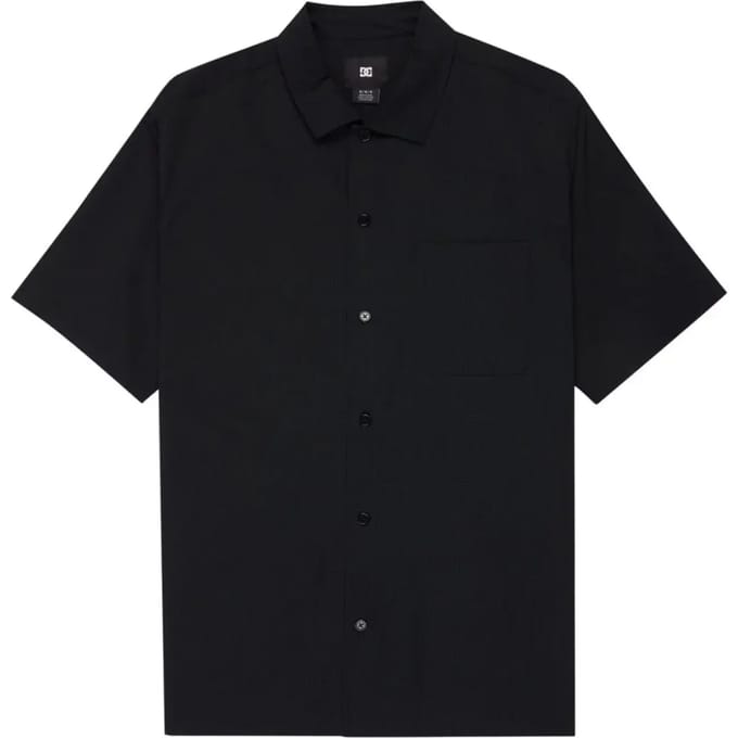 Dc Shoes Full On Resort Overhemd Met Korte Mouwen Zwart L Man