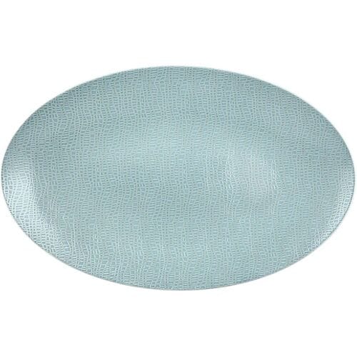 (2 stuks) SELTMANN WEIDEN Coup bord - 400x255mm - Turquoise Blauw