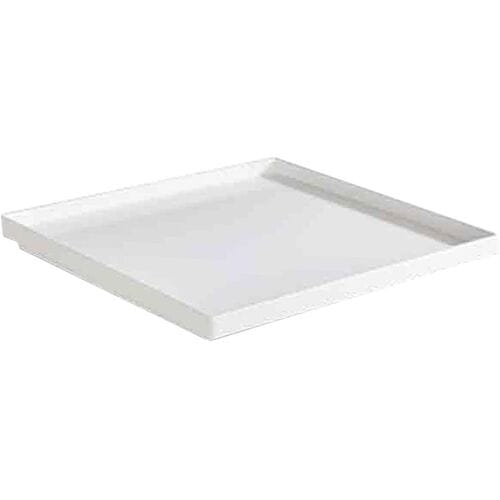 GGM Gastro (6 Stück) GN-Tablett 2/3 - ASIA PLUS - Melamin - Höhe: 30mm - Weiß