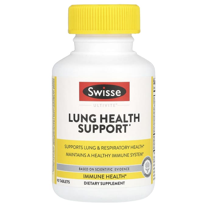 Swisse, Ultiboost, Longgezondheid Verbetering, 90 Tabletten