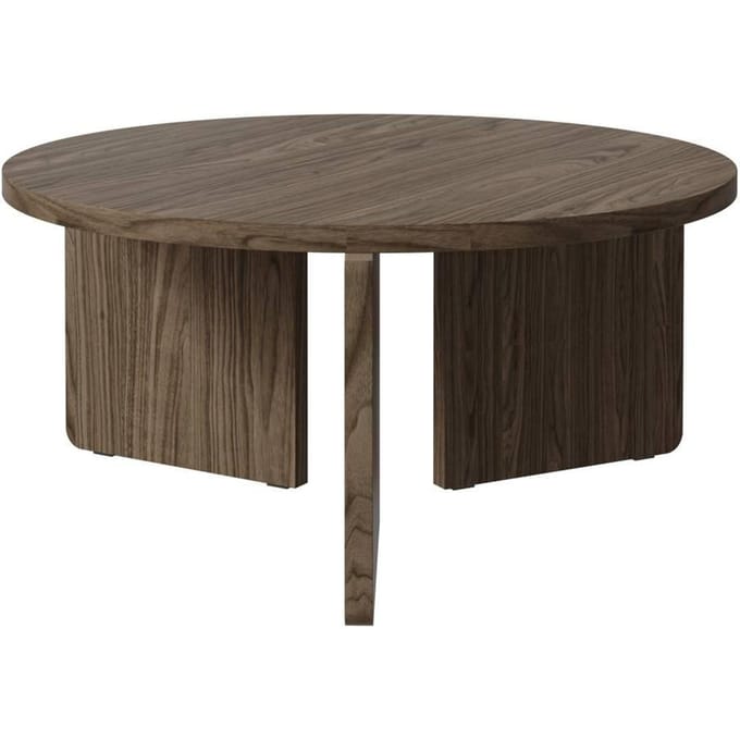 Selsey - Preffines - Ronde salontafel - diameter 85 cm - Wisconsin notenhout
