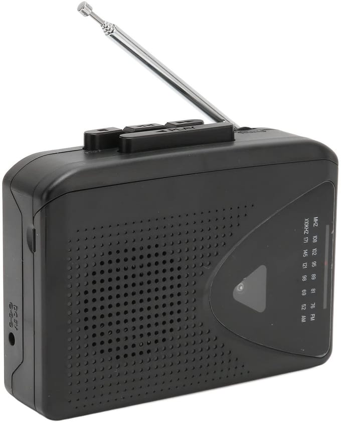 Store_7 - Draagbare cassettespeler - Fm AM-radio - Usb voeding of
