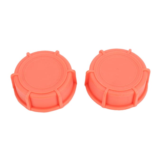 2 STuks Gallon Benzinekan Dop Vervanging Grove Schroefdraad Afdichting Draagbare Benzinetank Deksel red