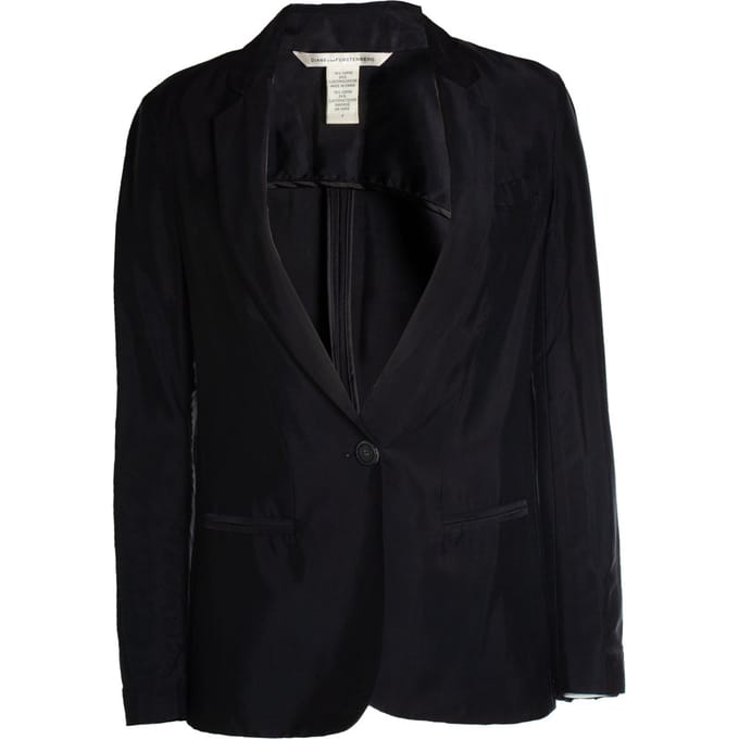 Diane von Furstenberg, Blauwe blazerjack