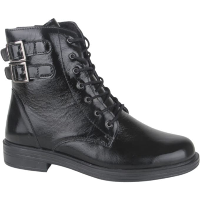 Ti Comos 2510005-001 dames veterboots gekleed maat 41 zwart