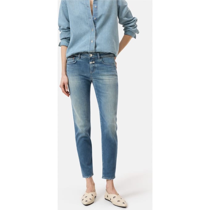 Closed Baker Mid Blue Größe: W25L32 | Skinny Pants Outlet | Damen | Blau