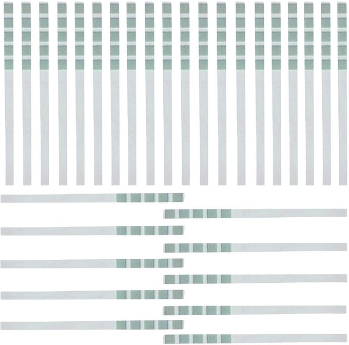 Waterhardheid Teststrips - Watertest Strips - Apparaten Beschermen - Snelle Uitslag - 30 Stuks - Wit