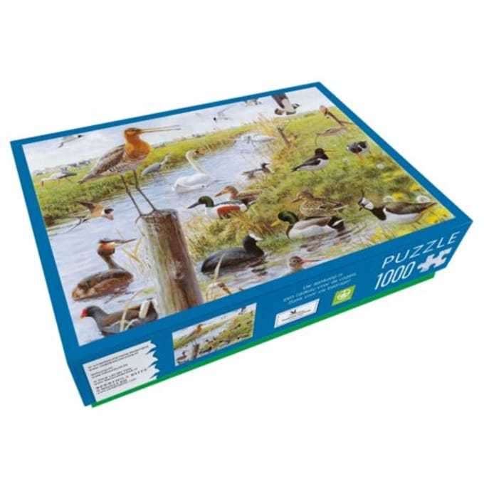 Bekking & Blitz - Puzzel - 1.000 stukjes - Kunst - Weidevogels - Elwin van der Kolk - Vogelbescherming Nederland