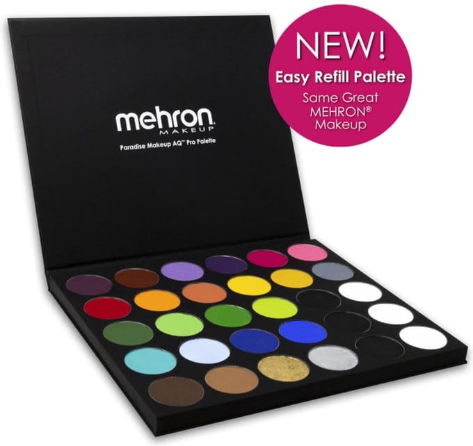 Mehron Paradise AQ Schmink op waterbasis Schminkpalet - 30 kleuren