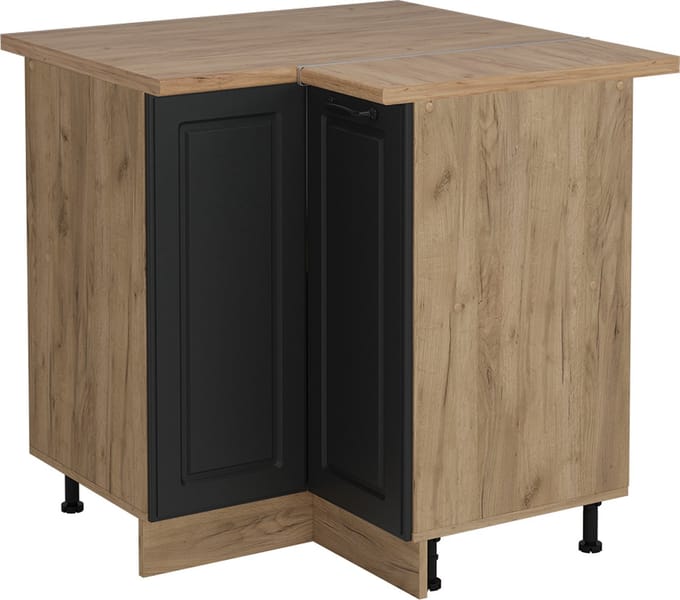 Vicco R-Line Hoekkast – 75.6 cm, WB Eik Antraciet landhuis