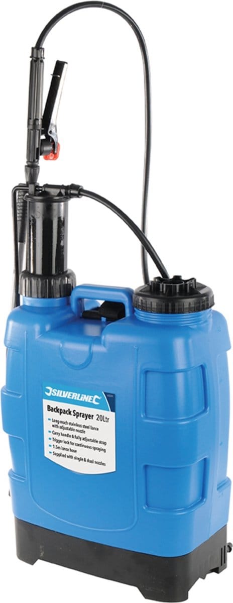 Silverline Rugspuit - 20 Liter