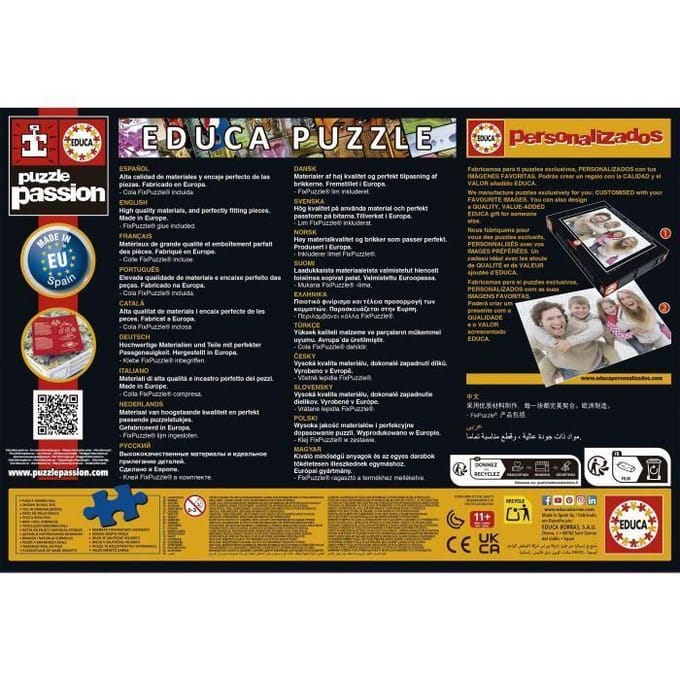 Puzzle - EDUCA - Promenade Spatiale - 500 pieces - Theme Science et espace - Dimensions 48x34 cm