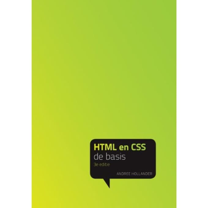 Html En Css - De Basis - Andree Hollander