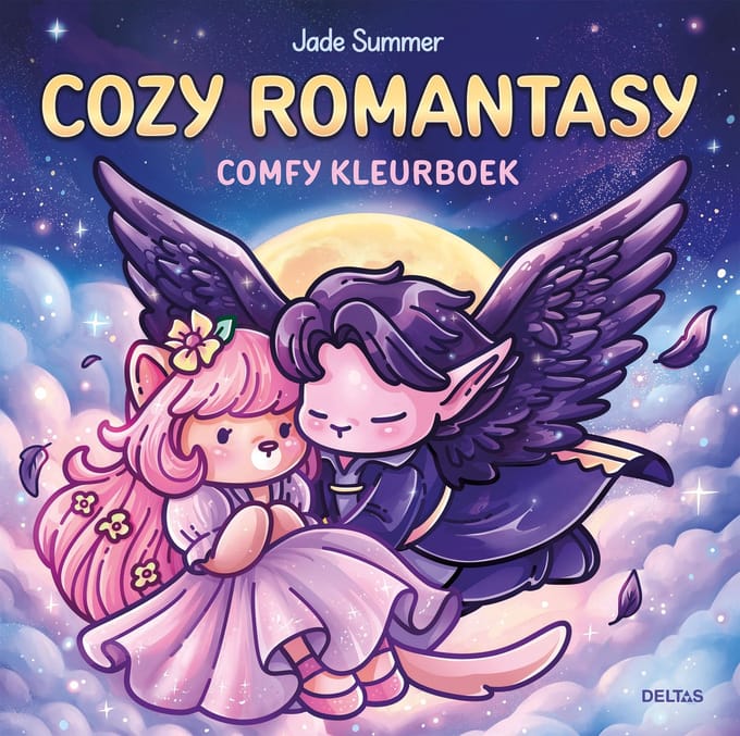 Deltas Cozy Romantasy - Comfy kleurboek Jade Summer Kleurboeken
