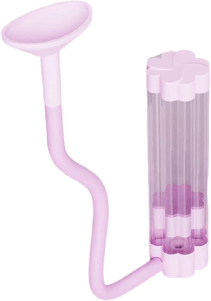 Ademtrainer - Long Trainer - Spieropbouw - Compact en lichtgewicht - 18 cm - Roze