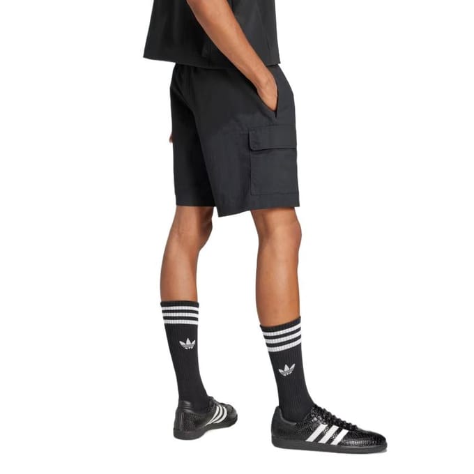 Adidas Essential Korte Broeken Heren - Zwart - Maat S - Poly Woven