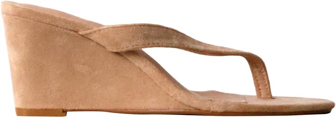 Sandalen met sleehak om gewoon aan te trekken