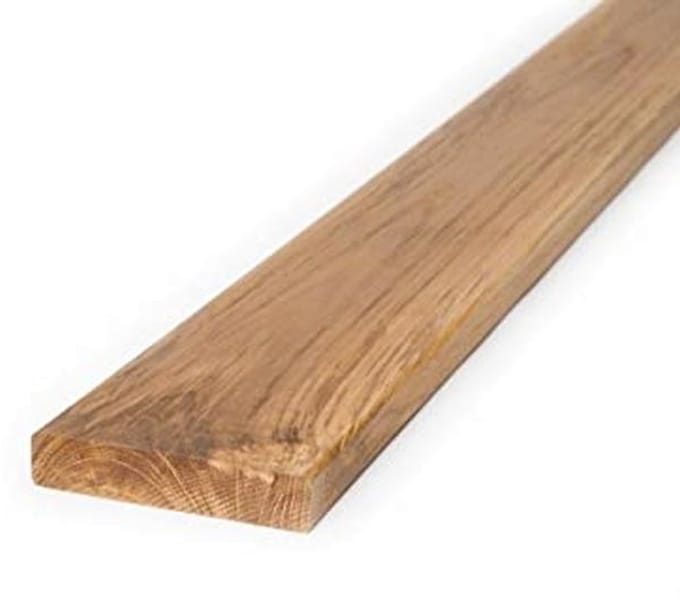 Teakhouten Terrasplanken 95 mm Breed, 19 mm Dik, 80 cm Lengte