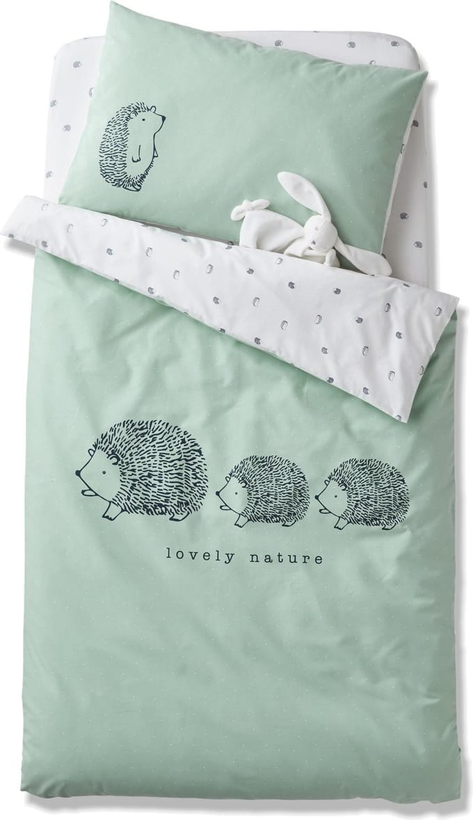 Vertbaudet Dekbedovertrek baby bio collection LOVELY NATURE