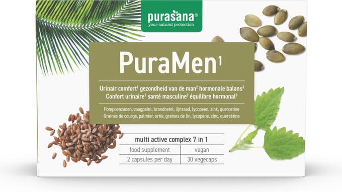 Purasana PuraMen - 3 x 30 capsules - Voordeelverpakking