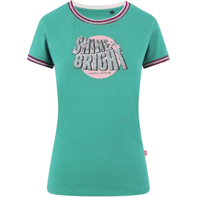 Dames-T-shirt Imperial Riding Shine Bright