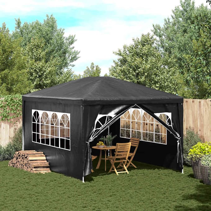 vidaXL - Partytent - 3x4 - m - antraciet