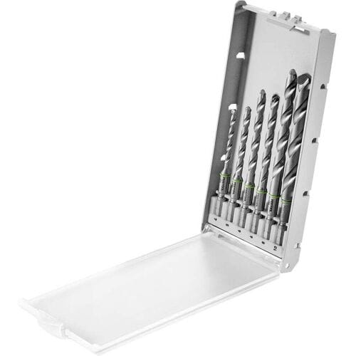 Festool BKS SYS3 D4-10 CE/S 577397 Boorset 4 mm, 5 mm, 6 mm, 8 mm, 10 mm