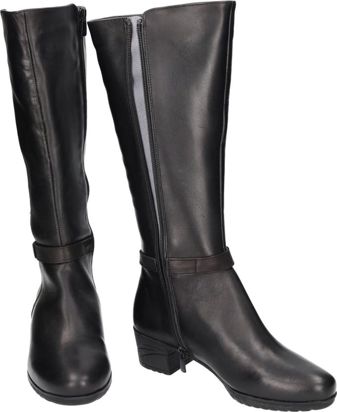 Fluchos -Dames - zwart - laarzen - maat 40