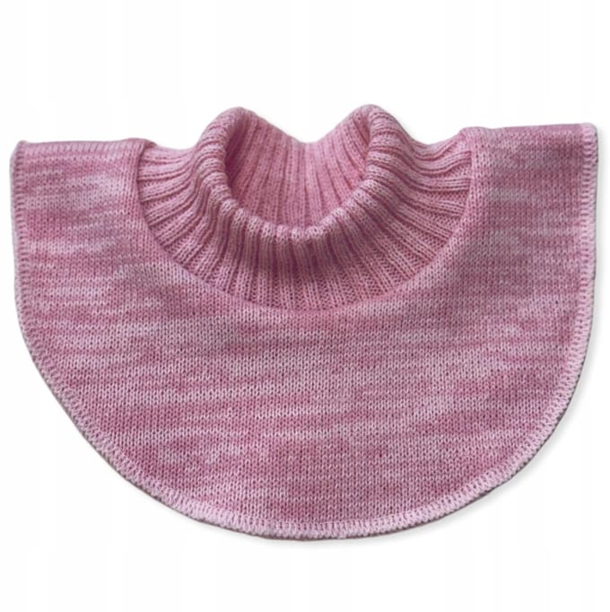 Kinder Kraag Sjaal Unisex 0-6m Herfst/Winter Melange Roze