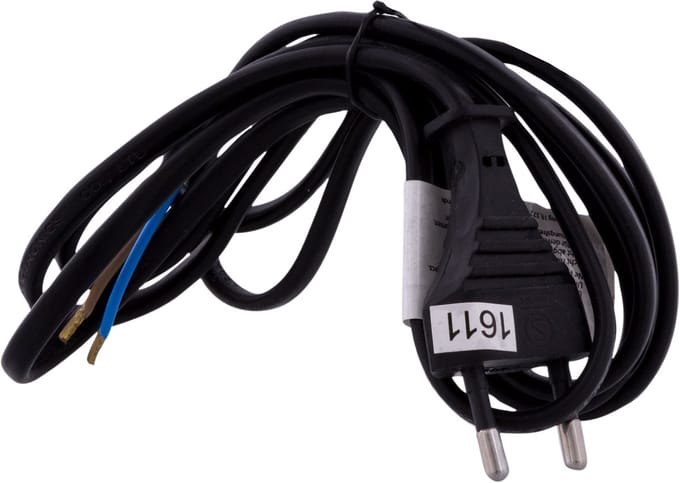 Q-Link aansluitsnoer â€“ max 1200W â€“ 2 x 0.75 mmÂ² â€“ 1.8 m â€“ zwart