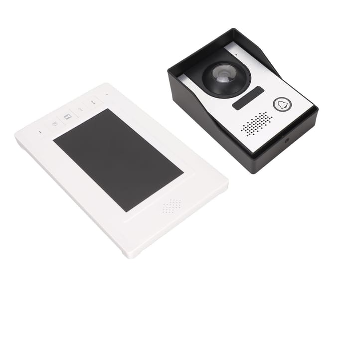 7 Inch Huis Intercom Deurbel Handsfree Nachtzicht Bekabelde Video Deurbel Intercom Systeem voor Thuis