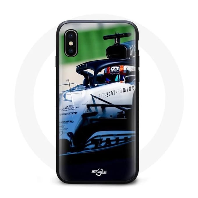 Coque - Formula 1 - Iphone XS Max - Souple - Blanc - Pierre Gasly blanc