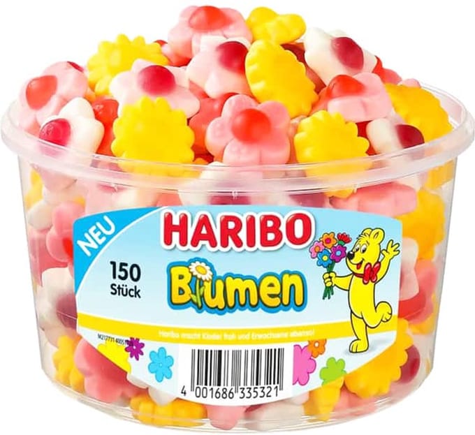 Haribo Bloemen - 150 stuks