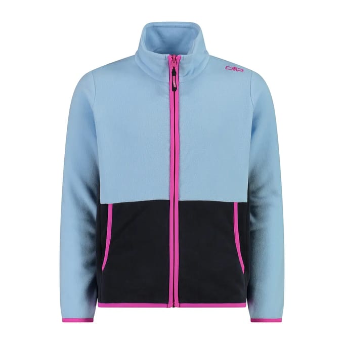Meisjes fleece met rits CMP