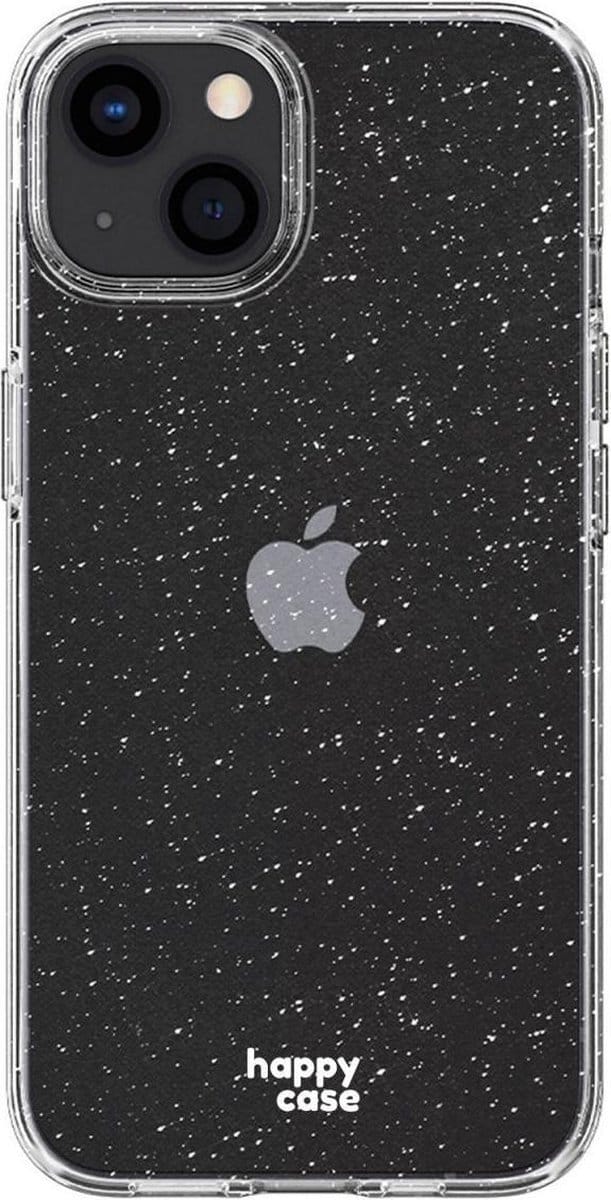 HappyCase iPhone 17e / 16e / 13 Hoesje Flexibel TPU Glitter Print