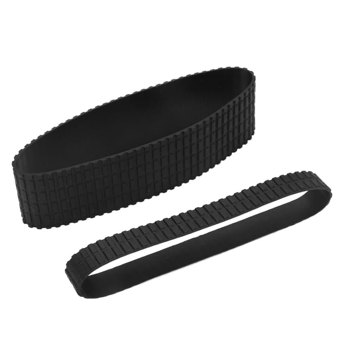 Lens Rubber Ring Zoom Rubber en Focus Rubber Grip Vervanging Camera Reparatie Accessoire voor NIKKOR black