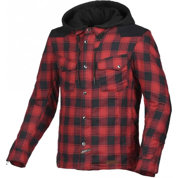 Macna Inland Jas Rood Zwart - Jas