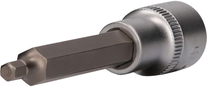 BRILLIANT TOOLS 1/2" inbussleutel 100 mm lang 5 mm - BT02287...