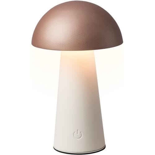 LIVARNO Oplaadbare tafellamp, warmwit, 1200 mAh (Bruin)