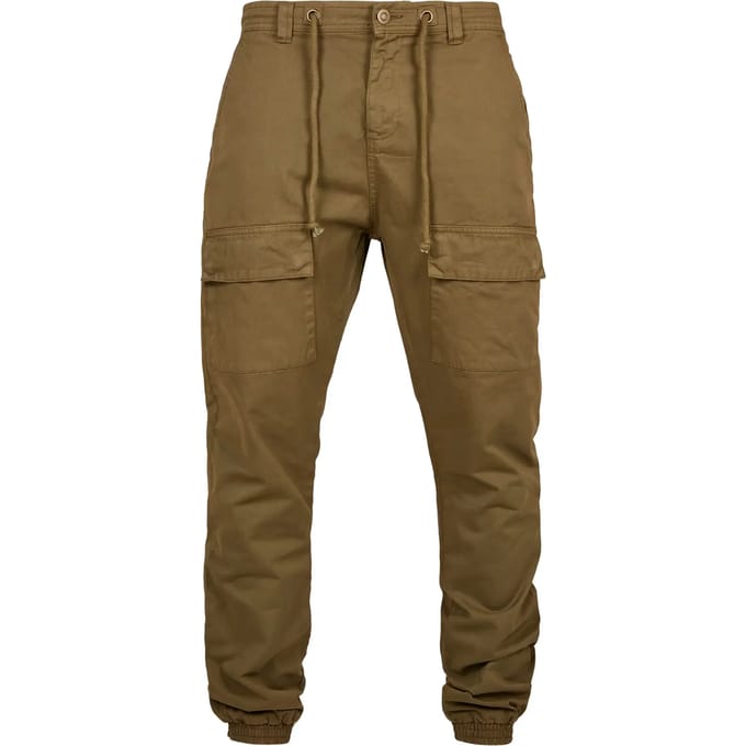 Urban Classics - Front Pocket Cargobroek - M - Groen